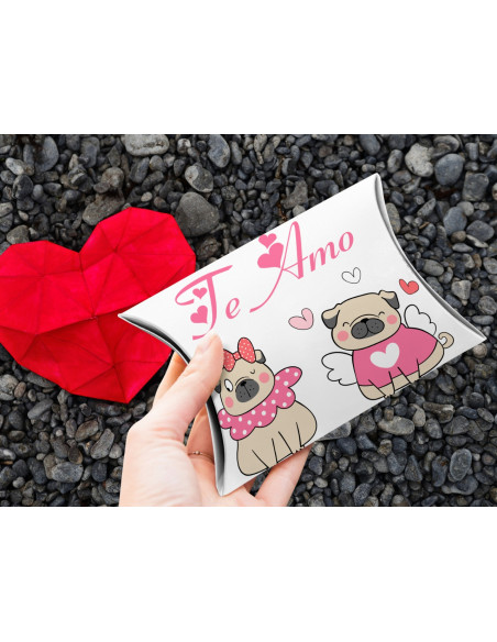 CAJA ALMOHADA SAN VALENTIN AMOR