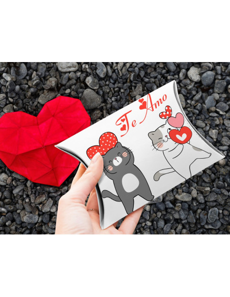 CAJA ALMOHADA SAN VALENTIN AMOR