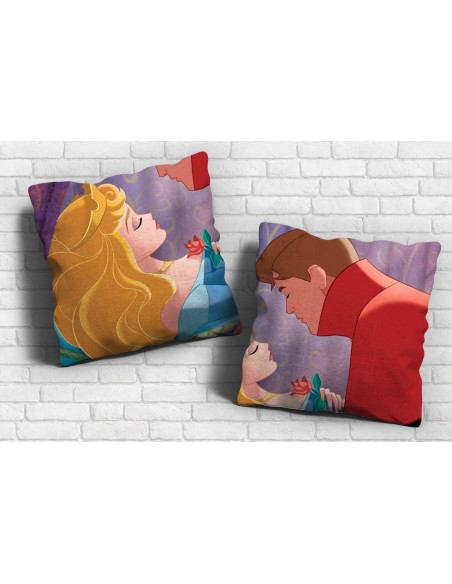 PAREJA PERSONAJES TAZA+ALMOHADON