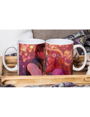 PAREJA PERSONAJES TAZA+ALMOHADON PAREJA PERSONAJES TAZA+ALMOHADON