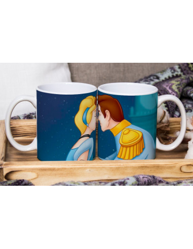 PAREJA PERSONAJES TAZA+ALMOHADON PAREJA PERSONAJES TAZA+ALMOHADON