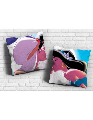 PAREJA PERSONAJES TAZA+ALMOHADON PAREJA PERSONAJES TAZA+ALMOHADON