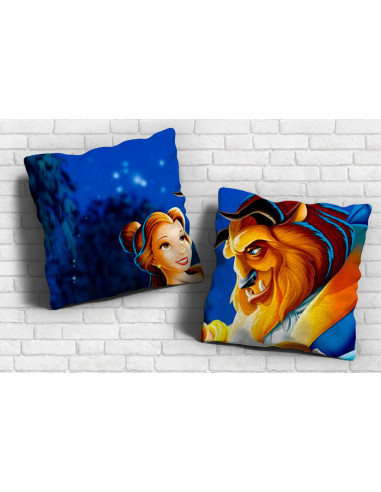 PAREJA PERSONAJES TAZA+ALMOHADON PAREJA PERSONAJES TAZA+ALMOHADON