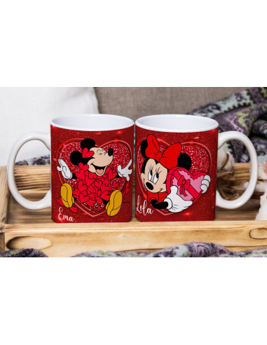 MICKEY Y MINNIE PAREJA TAZAS