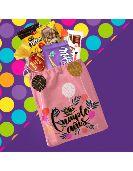 BOLSITAS FELIZ CUMPLEAÑOS