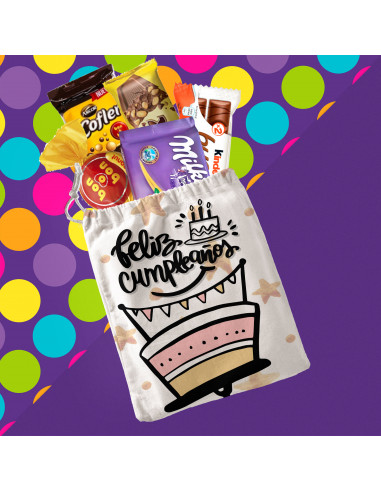 BOLSITAS FELIZ CUMPLEAÑOS