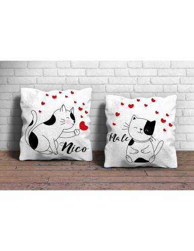Almohadón Pareja Dibujitos