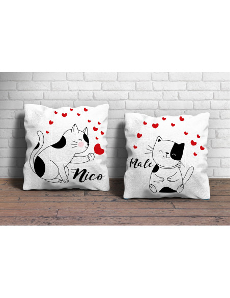 Almohadón Pareja Dibujitos