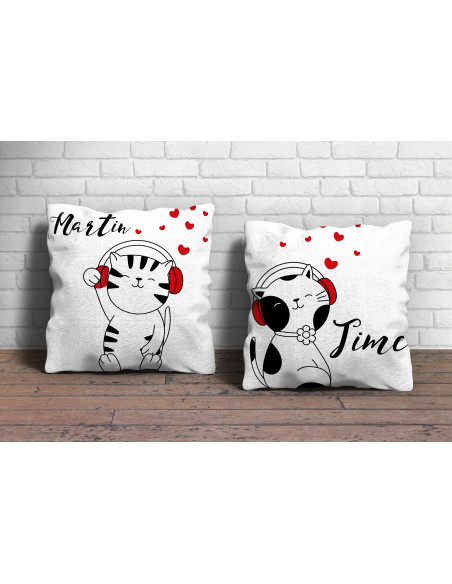 Almohadón Pareja Dibujitos
