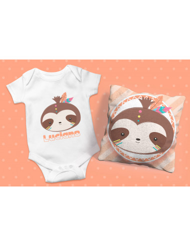 ALMOHADONES + BODY ANIMALITOS TRIBAL...