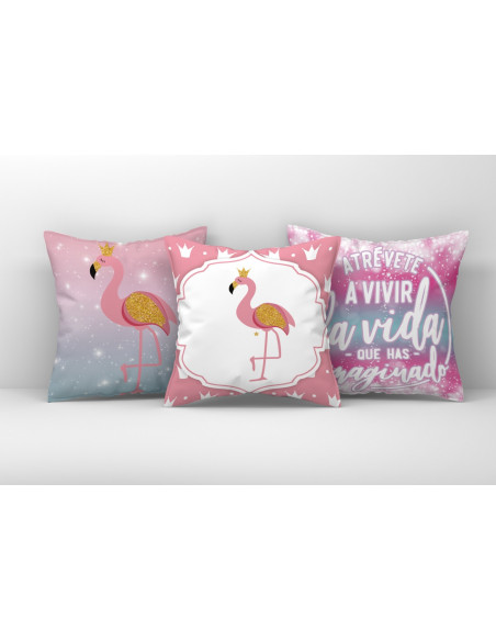 ALMOHADONES FLAMENCO