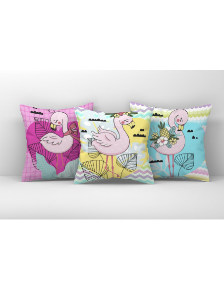 ALMOHADONES FLAMENCO