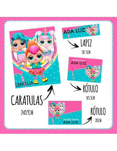 ETIQUETAS ESCOLARES PACK1 ETIQUETAS ESCOLARES PACK1