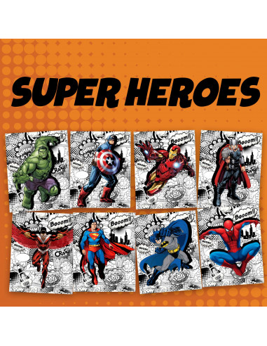CARATULAS SUPER HEROES CARATULAS SUPER HEROES