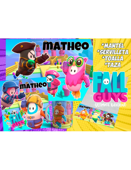 PACK JARDÍN fall guys