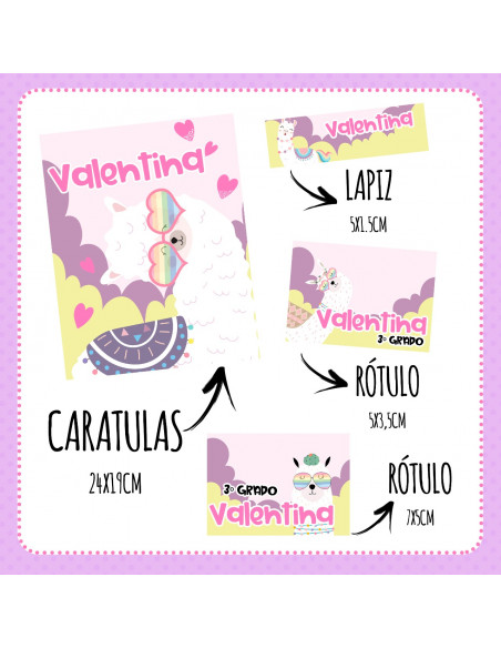 ETIQUETAS ESCOLARES PACK2