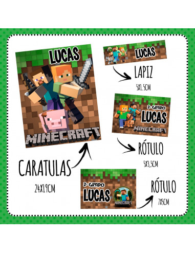 ETIQUETAS ESCOLARES PACK2