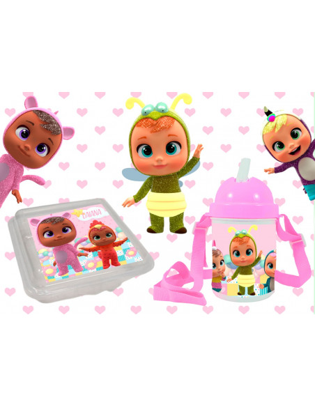 PACK JARDÍN BEBES LLORONES ANIMALITOS