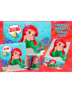 PACK JARDÍN SIRENITA ARIEL...