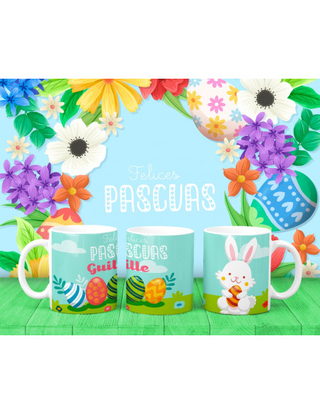 TAZAS DIBUJITOS PASCUA