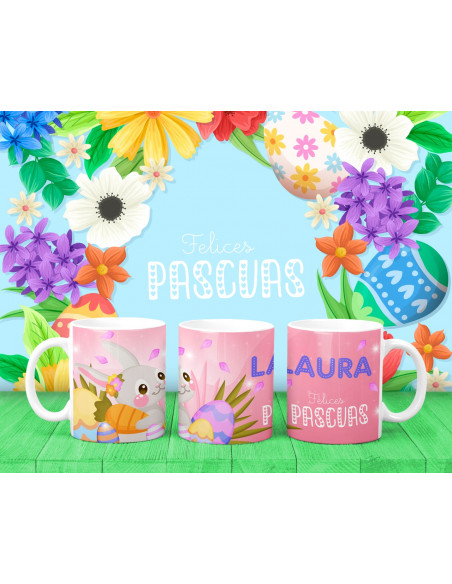 TAZAS DIBUJITOS PASCUA
