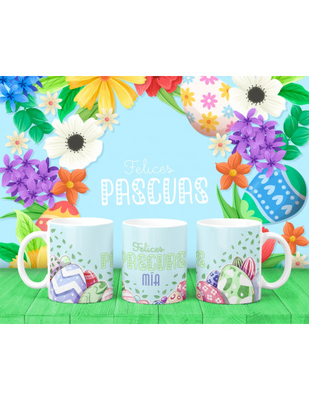 TAZAS DIBUJITOS PASCUA