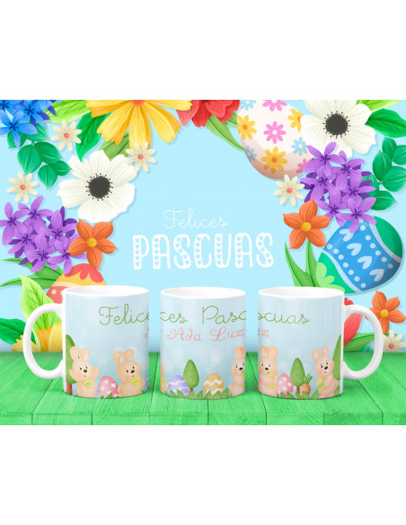 TAZAS DIBUJITOS PASCUA