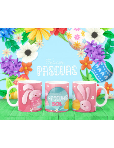 TAZAS DIBUJITOS PASCUA