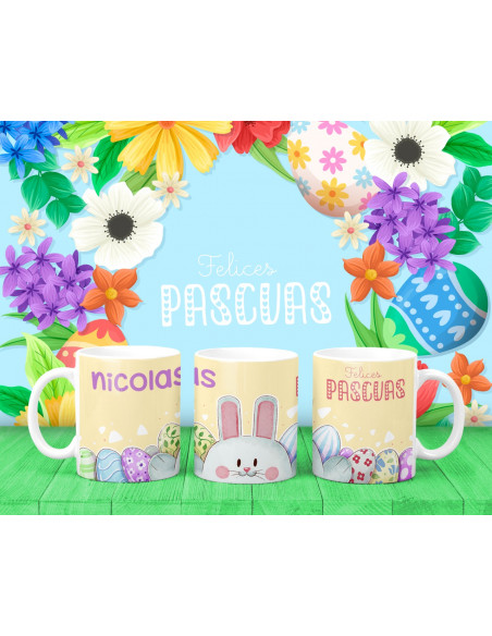 TAZAS DIBUJITOS PASCUA