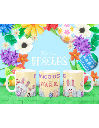 TAZAS DIBUJITOS PASCUA