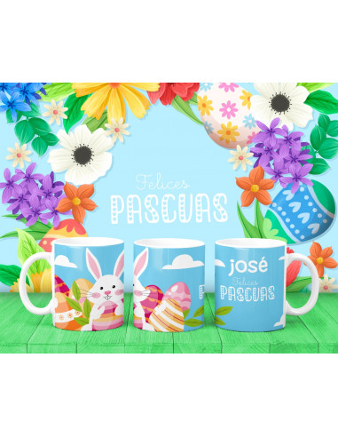 TAZAS DIBUJITOS PASCUA