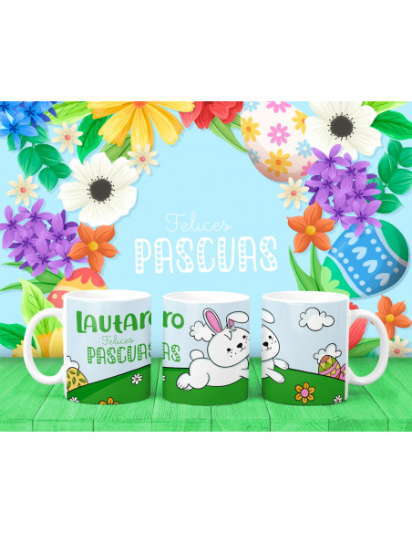 TAZAS DIBUJITOS PASCUA