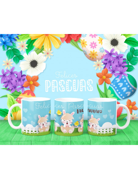 TAZAS DIBUJITOS PASCUA