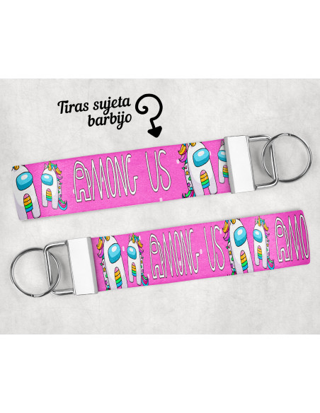 LLAVERO/SUJETADOR BARBIJO INFANTILES 1