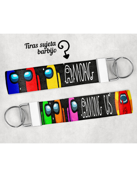 LLAVERO/SUJETADOR BARBIJO INFANTILES 1