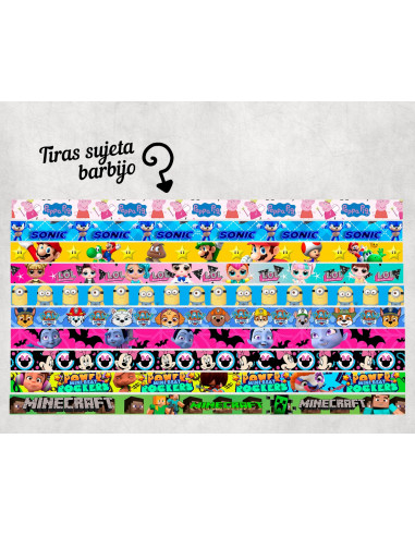 LLAVERO/SUJETADOR BARBIJO INFANTILES 1