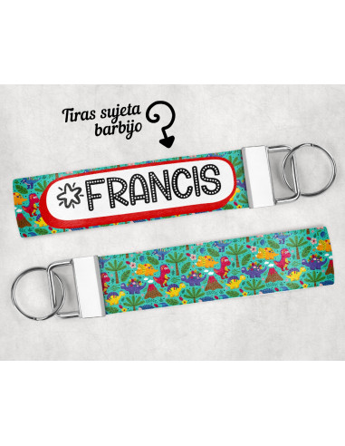 LLAVERO/SUJETADOR BARBIJO ESTAMPADOS 1