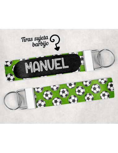 LLAVERO/SUJETADOR BARBIJO ESTAMPADOS 1