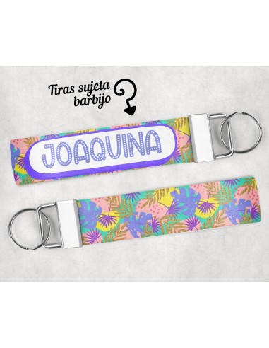 LLAVERO/SUJETADOR BARBIJO ESTAMPADOS 1