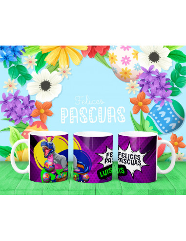 PACK TAZA+BOLSITA PASCUA PERSONAJE 2