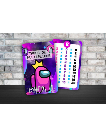 TABLA DE MULTIPLICAR PACK1