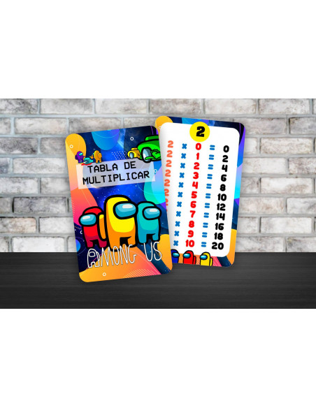 TABLA DE MULTIPLICAR PACK1