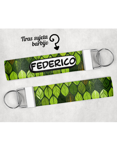 LLAVERO/SUJETADOR BARBIJO ESTAMPADOS 2