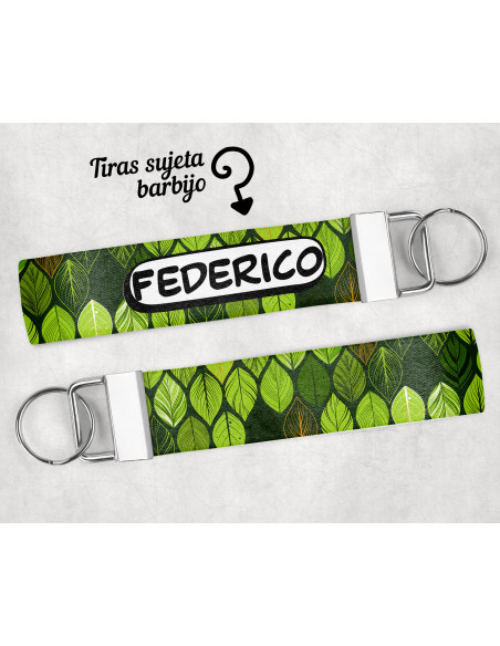 LLAVERO/SUJETADOR BARBIJO ESTAMPADOS 2