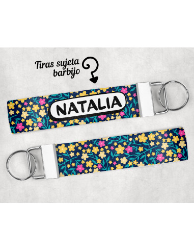 LLAVERO/SUJETADOR BARBIJO ESTAMPADOS 2