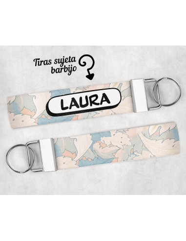 LLAVERO/SUJETADOR BARBIJO ESTAMPADOS 2