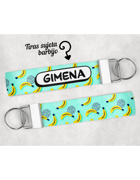 LLAVERO/SUJETADOR BARBIJO ESTAMPADOS 2
