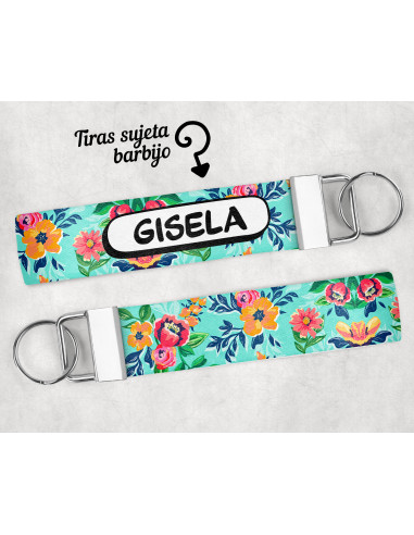 LLAVERO/SUJETADOR BARBIJO ESTAMPADOS 2