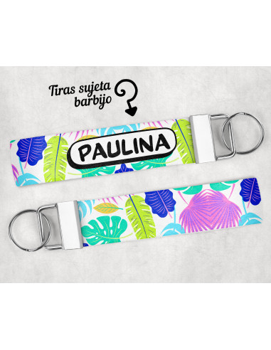 LLAVERO/SUJETADOR BARBIJO ESTAMPADOS 2