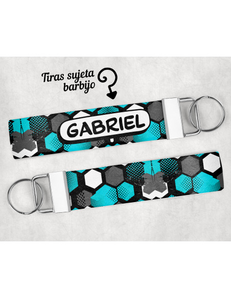 LLAVERO/SUJETADOR BARBIJO ESTAMPADOS 2